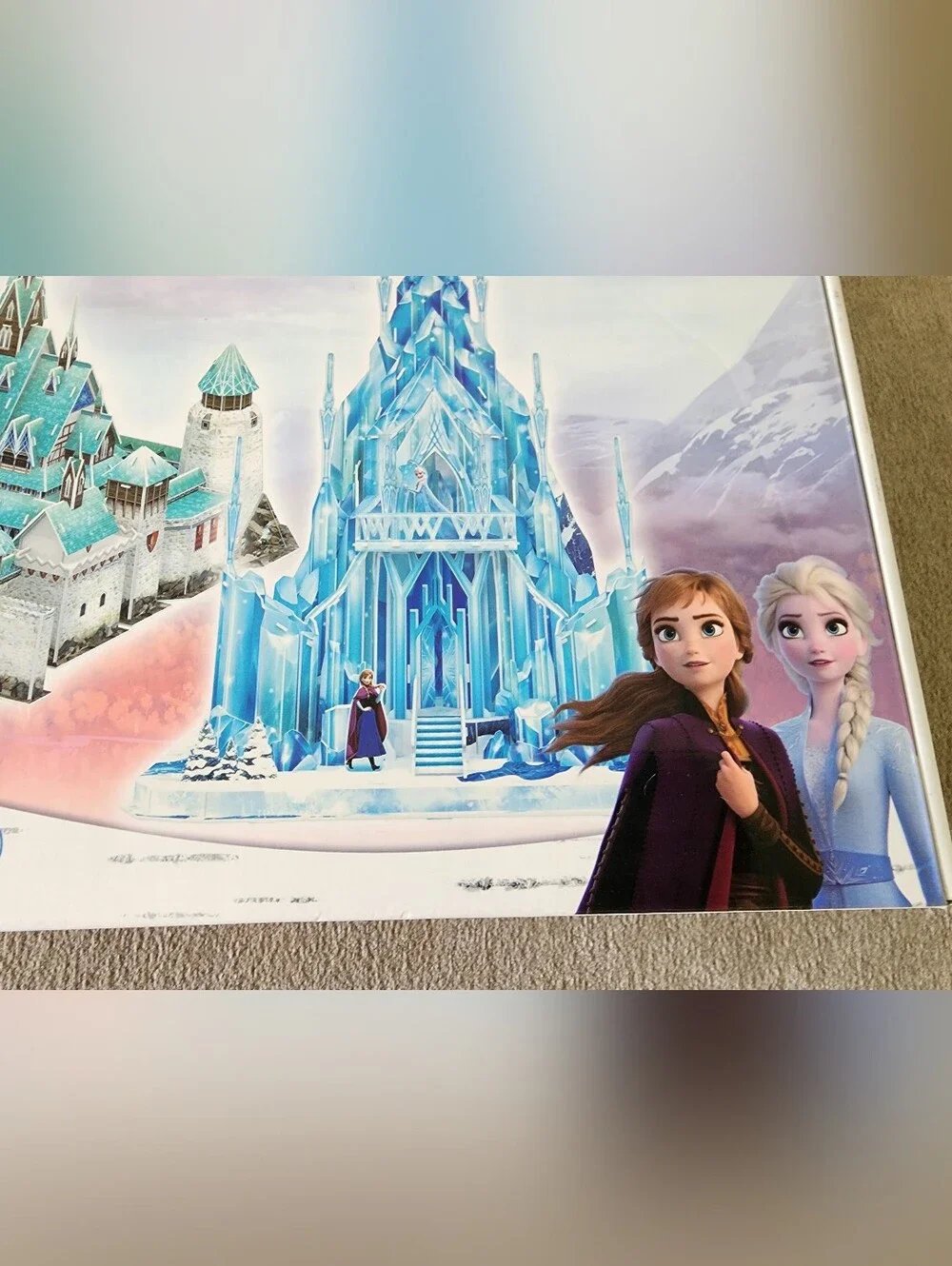 New In Box Disney Frozen II Arendelle & Ice Castle 3D Puzzle 343 Pieces